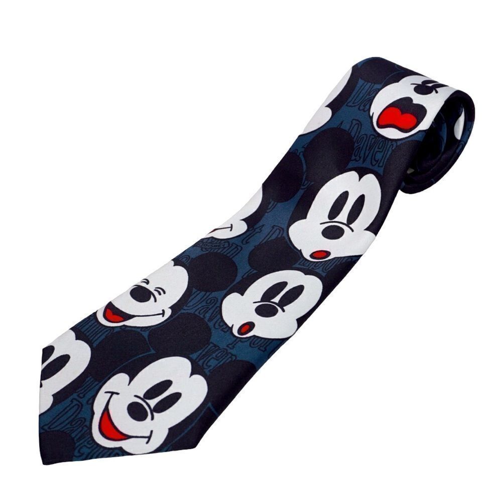 Disney Silk Mickey Mouse Davenport Tie